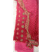 Gadwal Silk Bandhani Dress-Material
