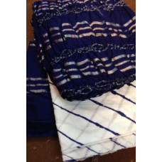 Lehariya And Bandhani Dress-Material