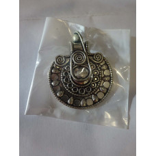 Handcrafted Sterling Silver Plated Pendant